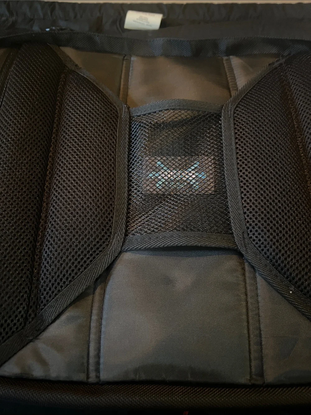 High Sierra Black Laptop Bag Silver Logo Embroidery
